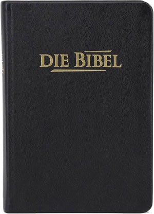 Elberfelder Taschenbibel, Rindsleder, Goldschnitt